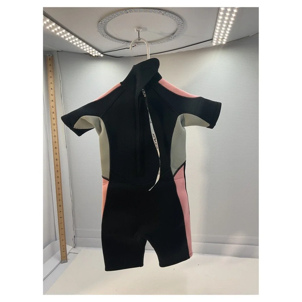 Xuker Youth Shorty Wetsuit Neoprene Pink Black Size‎ 6